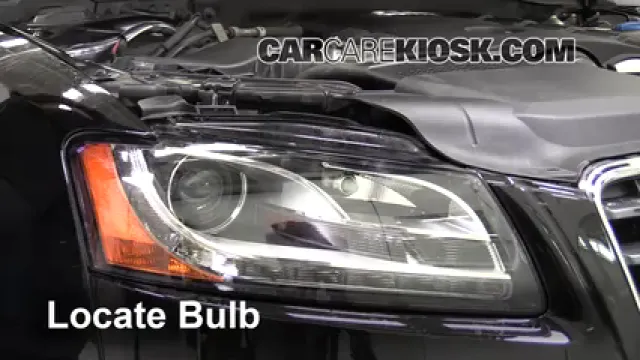 2010 Audi A5 Quattro 2.0L 4 Cyl. Turbo Éclairage Feu clignotant avant (remplacer l'ampoule)